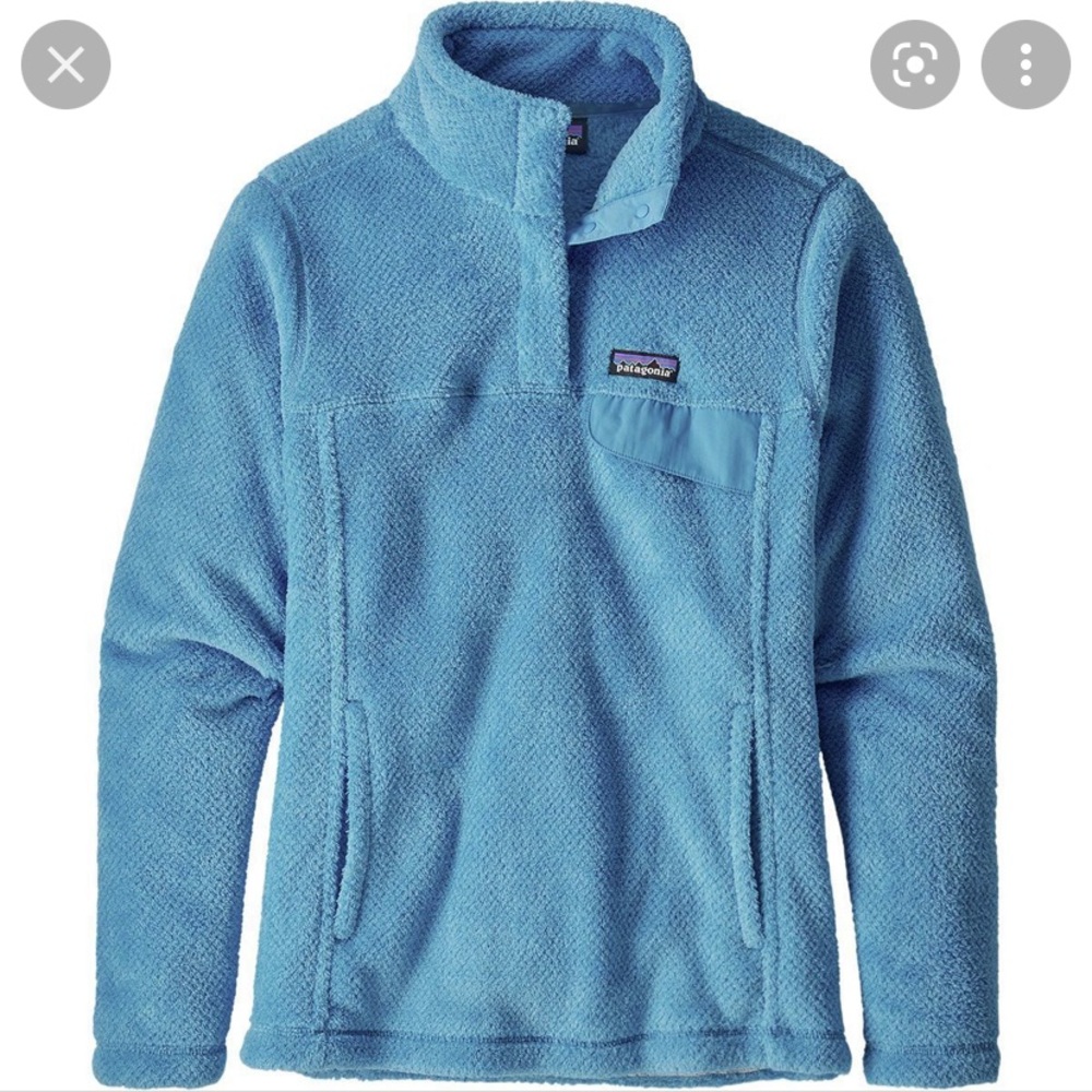 Patagonia Women’s Light Blue Re-Tool Snap-T Pullover